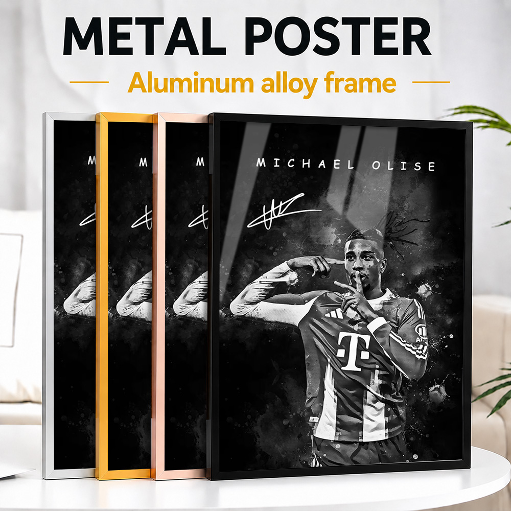 Home Gym Icon - Michael Olise - Metalowy obraz w