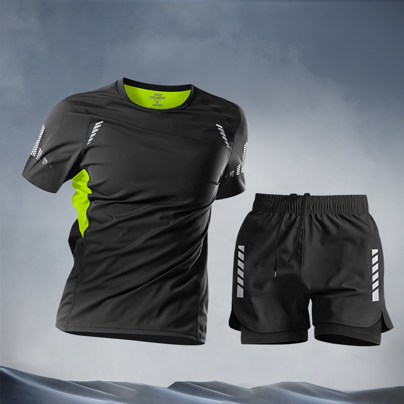 Home Gym Outfit - Męskie komplety casualowe, letnie zestawy szortów