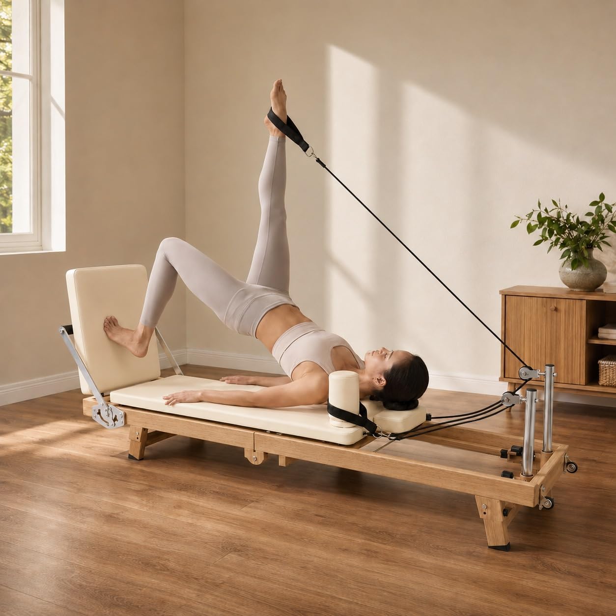 Home Gym Equipment Amazon - Składany sprzęt do pilatesu Reformer o