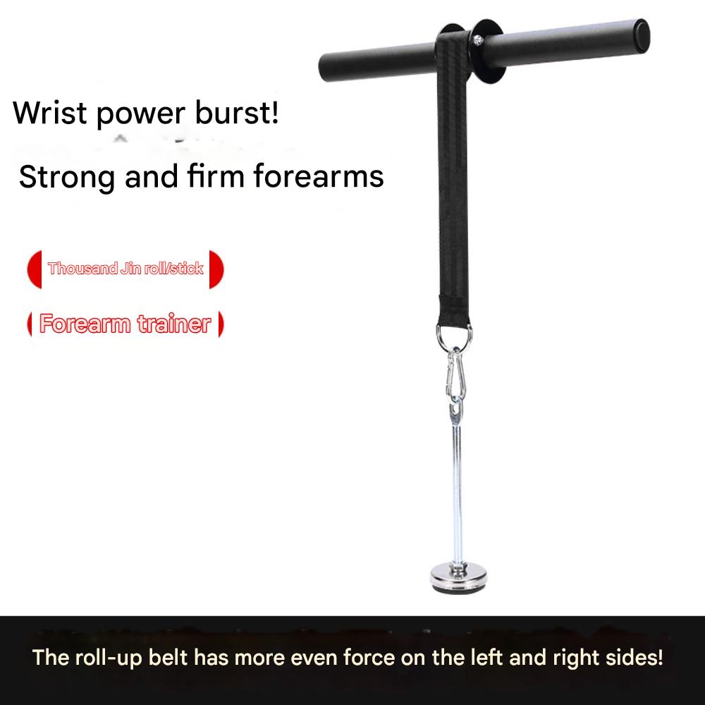 Wrist Roller Forearm - Profesjonalny przenośny wałek do ćwiczeń nadgarstka