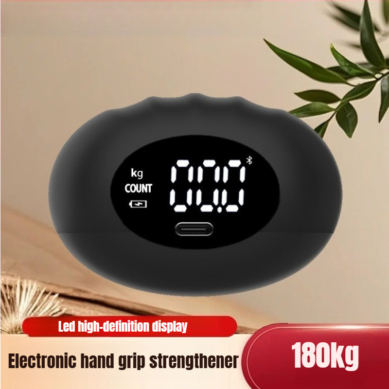 Home Gym Rig - Ergonomiczny cyfrowy dynamometr ręczny 180 kg,