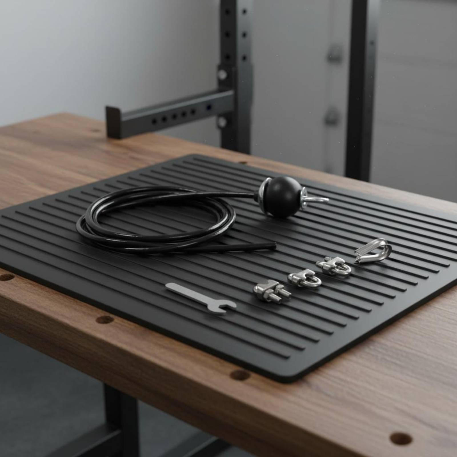 Home Gym Cable - Regulowany stalowy kabel do wyciągu, zamiennik