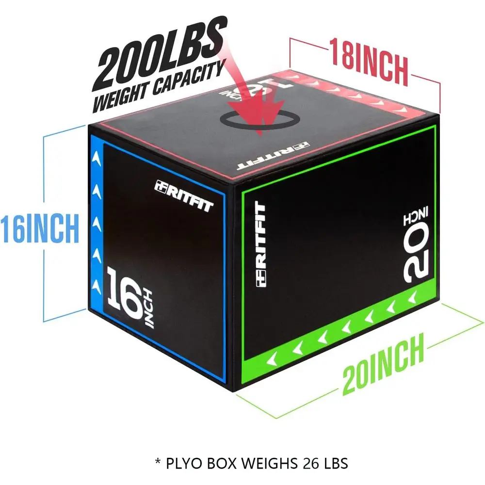 Zestaw skrzyń plyometrycznych  – Home Gym Jump Box recenzja i cena
