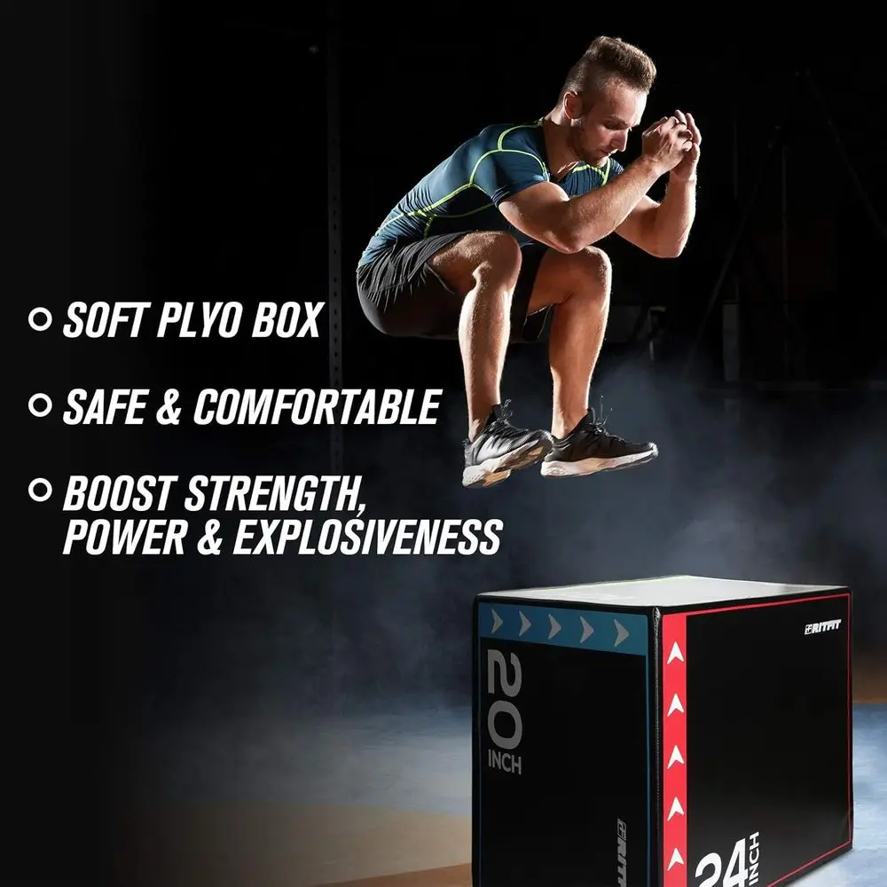 Zestaw skrzyń plyometrycznych  – Home Gym Jump Box recenzja i cena