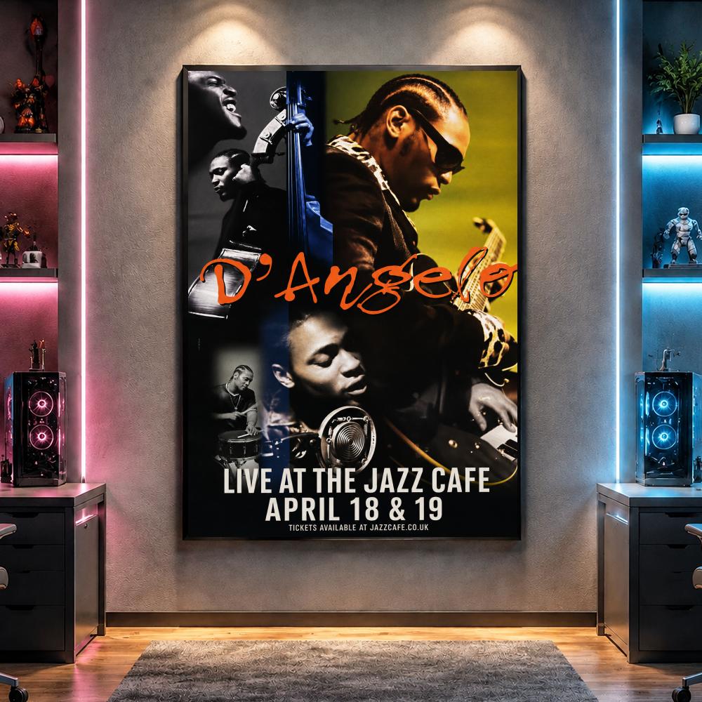 Plakat z wizerunkiem piosenkar – Home Gym Icon recenzja i cena