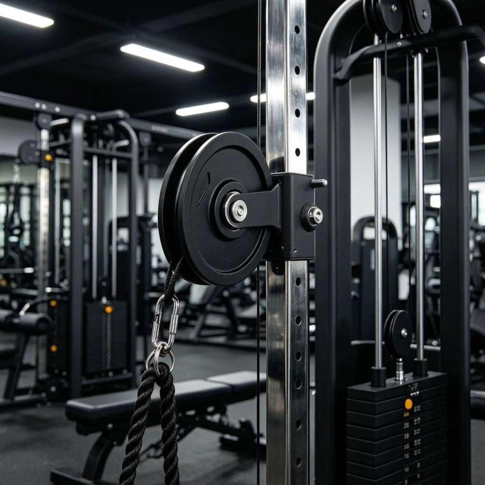 2 szt. nylonowych cichych kółe – Home Gym Cable recenzja i cena