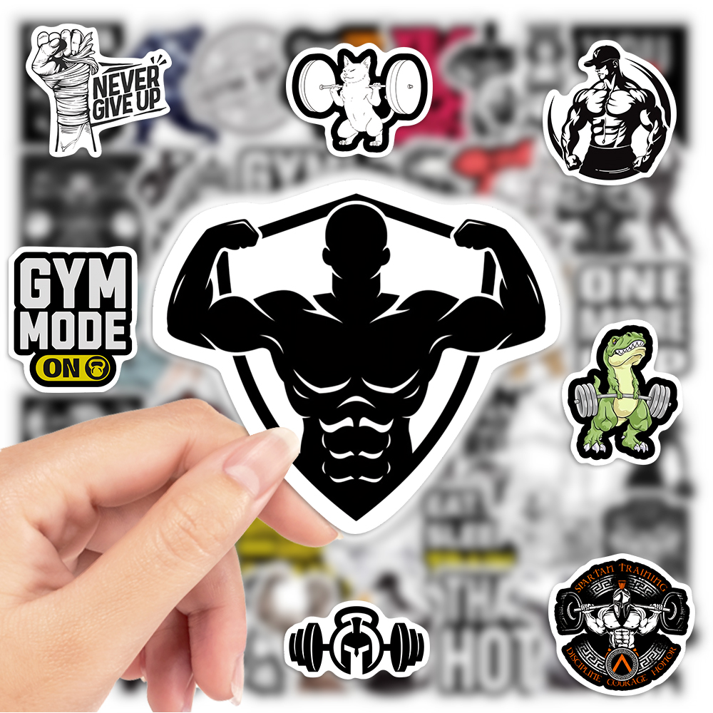 Naklejki na siłownię, winylowe – Home Gym Aesthetic recenzja i cena