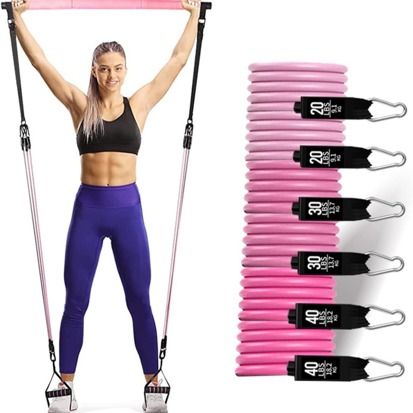 Zestaw do ćwiczeń z taśmami op – Home Gym Outfit recenzja i cena