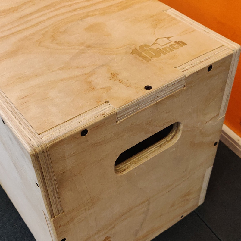 Drewniany skrzynia do ćwiczeń  – Home Gym Jump Box recenzja i cena