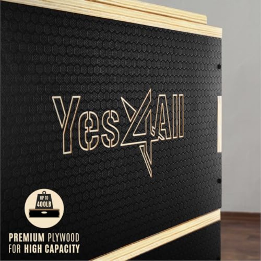 Drewniany plyometrowy box 3 w  – Home Gym Jump Box recenzja i cena