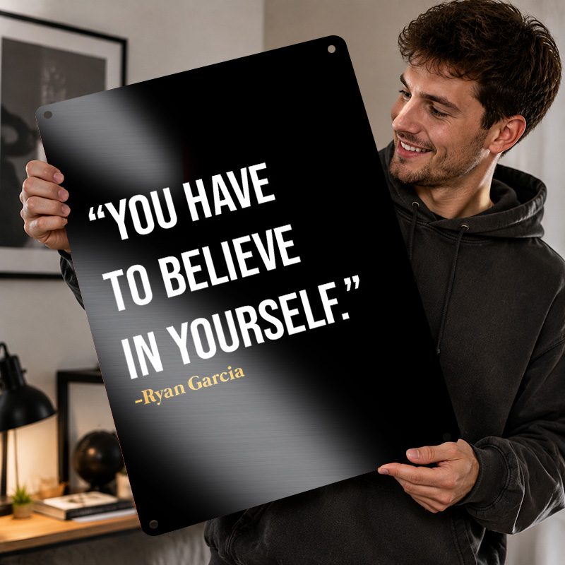 Ryan Garcia Aluminiowe Plakaty – Home Gym Icon recenzja i cena