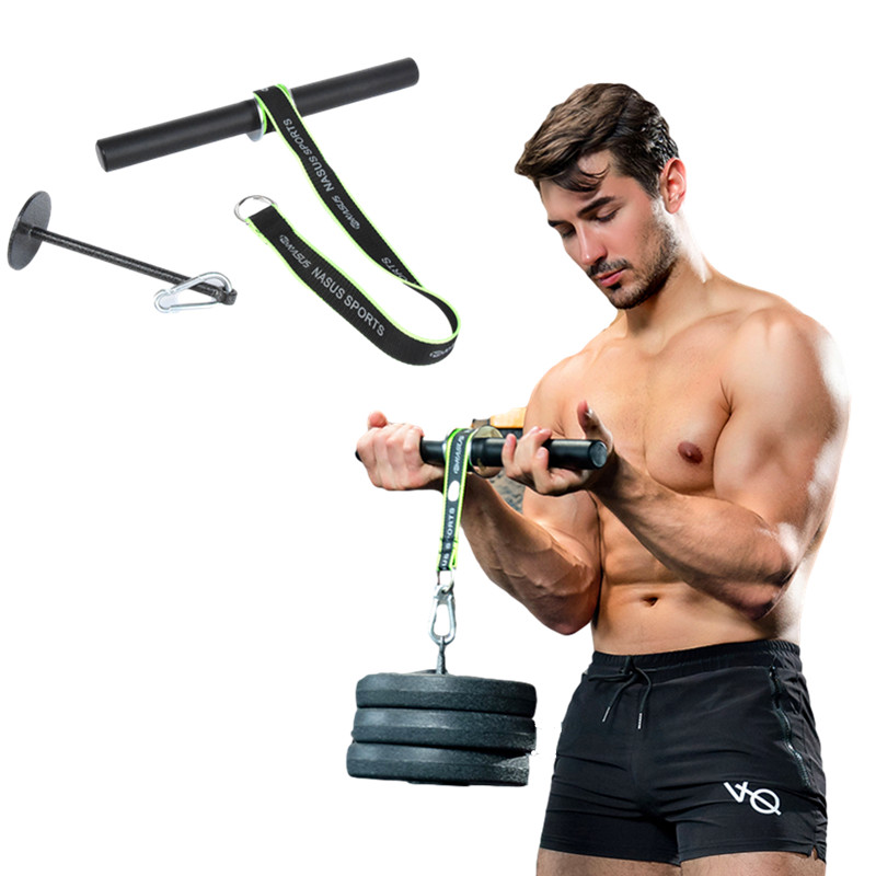 Ramiona Ćwiczenia siłowe Sprzę – Wrist Roller Forearm recenzja i cena