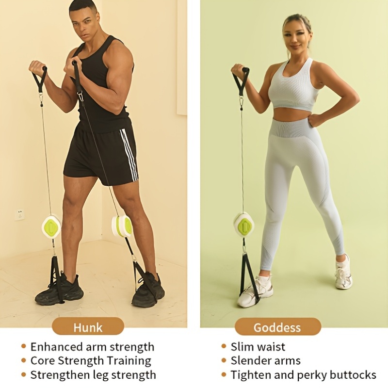 Przenośny, rozkładany zestaw d – Home Gym Cable recenzja i cena
