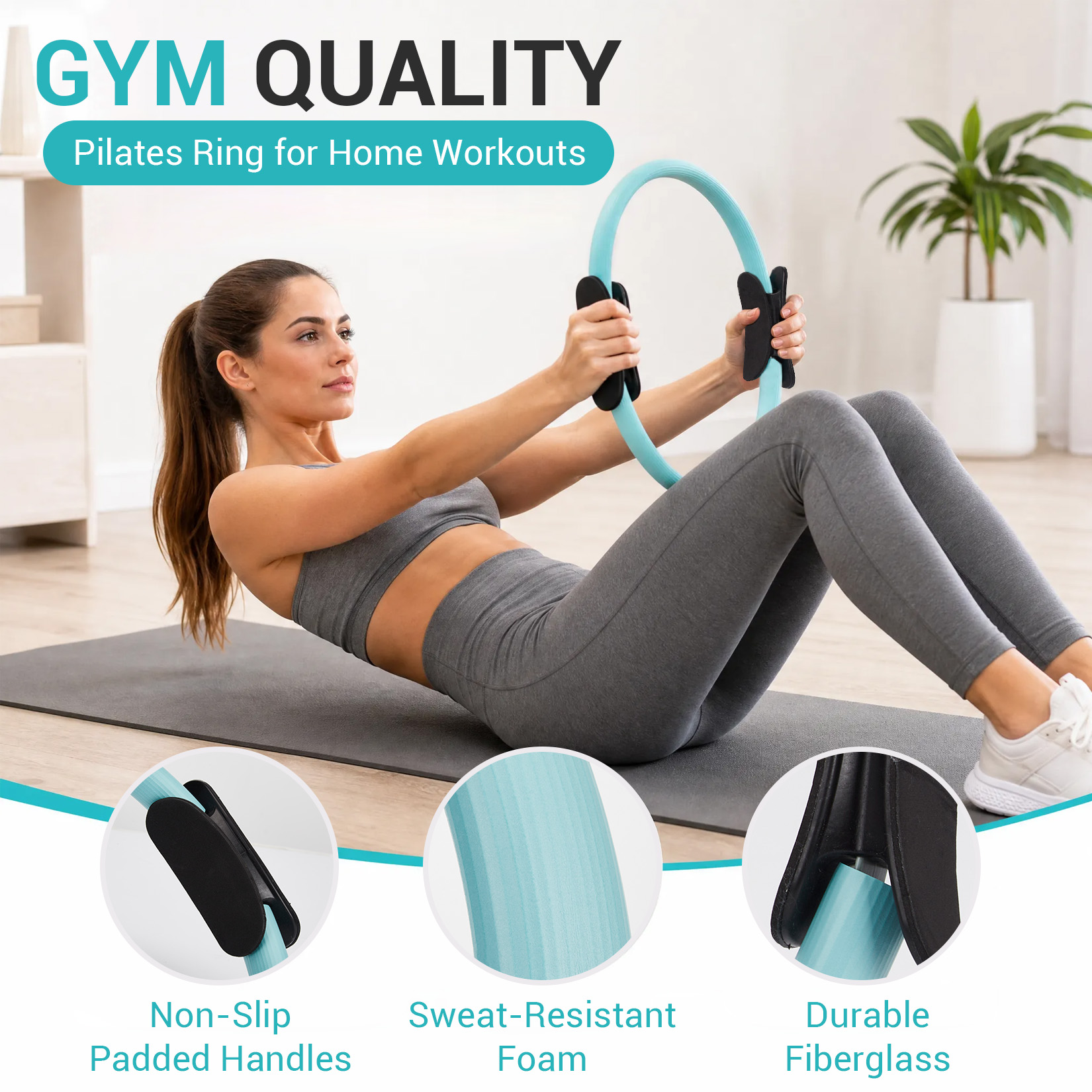 Zestaw do ćwiczeń pilatesu, pi – Home Gym Outfit recenzja i cena